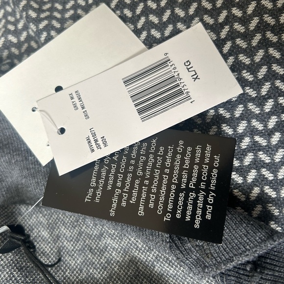 Joes NWT Men’s short sleeve sweater polo XL - Picture 4 of 12